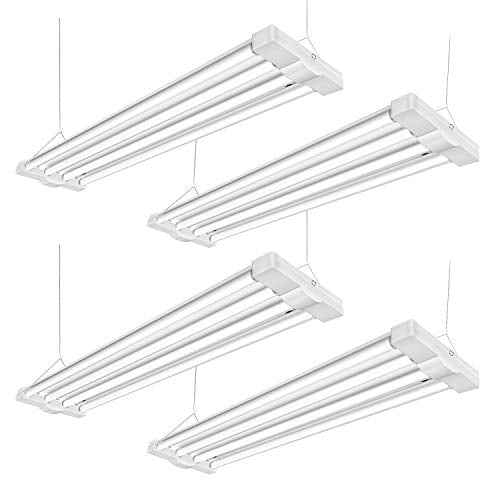 3FT 27w Linkable 4 Pack Excellent LED Batten Lights,6000-6500k,Day White Light LED Fixture Garage Shop Lights
